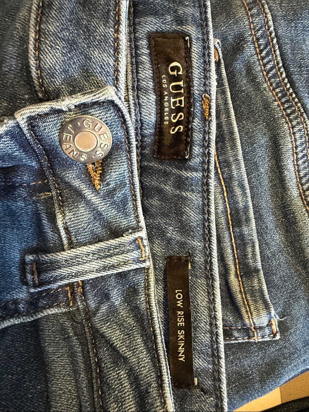 GUESS Skinny Low Rise Jeans - Picture 3 of 4